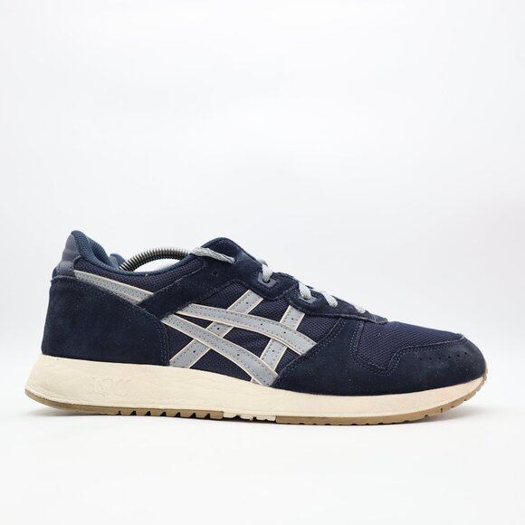 Asics Lyte Men's 11.5 Classic Casual Athletic Midnight Navy/Sheet Rock Sneakers - Picture 1 of 10